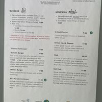 Menu 2  at Wildberry Restaurant in Ashford