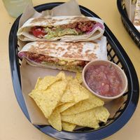 Vegan burrito at The Vexican - Pop-up in Leuven