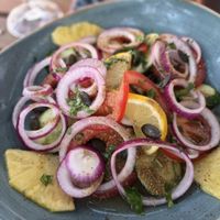 Salad at Chandni in Passau