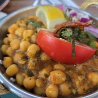 Chickpea curry at Chandni in Passau