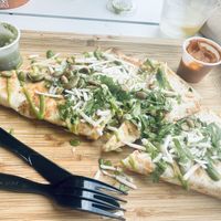 Vegan Vegetable Quesadilla was fantastic!  at Turco Taco in Naples