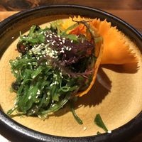 Wakame salad  at Mido Sakura Vegan in Berlin