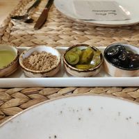 Complimentary starter at İnci Cave Restaurant in Goreme