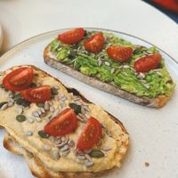   at La Pastora Coffeehouse in Santiago