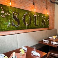 Internal decor   at Souk Mediterranean Kitchen & Bar in Toledo