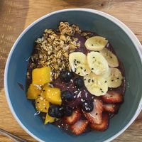   at El Café Feliz in Pisac