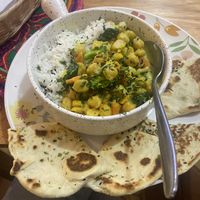   at El Café Feliz in Pisac