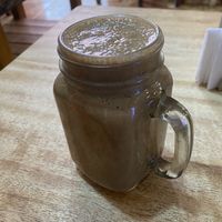 Maca drink  at El Café Feliz in Pisac
