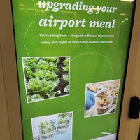 Screen to orderr  at JFK - Farmer's Fridge - T4 in Queens
