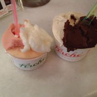 sorbettos and soy gelatos at Perche No in Florence