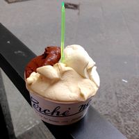 hazelnut, chocolate & vanilla at Perche No in Florence