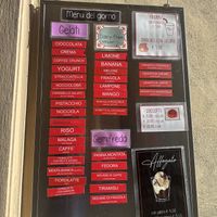 vegan section on menu😄 at Perche No in Florence