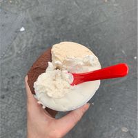 Chocolate, hazelnut, vanilla  at Perche No in Florence