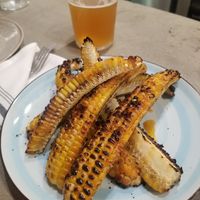 Amazing corn ribs a definite don't miss! at Black Radish in Tallahassee