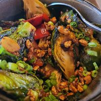 Brussel sprouts at Black Radish in Tallahassee