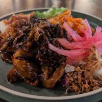 Gochujang Mushroom 'Bibimbap' at Black Radish in Tallahassee