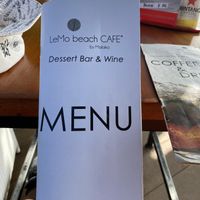   at LeMo Beach Café in Denpasar