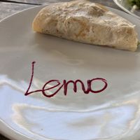 Vegan taco  at LeMo Beach Café in Denpasar