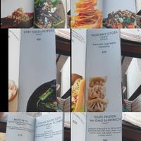 Menu vegan items (Nov '23) at LeMo Beach Café in Denpasar