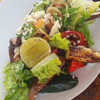 Roasted veggies at LeMo Beach Café in Denpasar