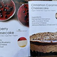 So many vegan cheesecake   at LeMo Beach Café in Denpasar