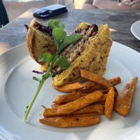 Tempeh sandwich   at LeMo Beach Café in Denpasar