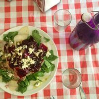 Comida deliciosa at El Triangulo de las Verduras in Madrid