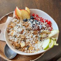 Granola mit Soja Joghurt   at Glücksküche in Bremen