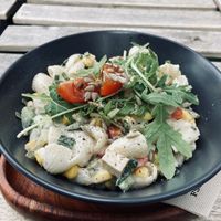 Pasta salad  at Glücksküche in Bremen