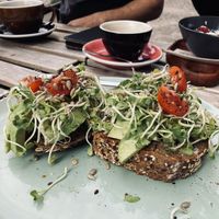 Avocado toast   at Glücksküche in Bremen