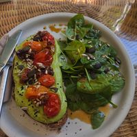 Avocado Stulle at Glücksküche in Bremen