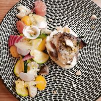 Mille-feuille with truffles at V&G in Avignon