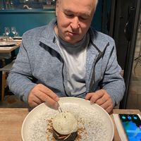 Super gutes Dessert mit Äpfeln und Karamell Creme   at V&G in Avignon