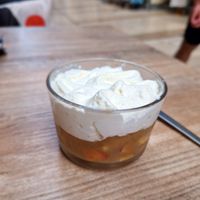 Apple dessert at V&G in Avignon