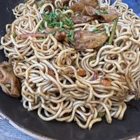 Corral vegan Yakisoba  at UDON in Gran Canaria