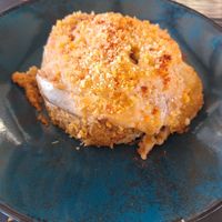 Vegan moussaka at Enhorio in Samos