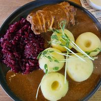 Zrazik sojowy at GreenHouse Bistro Wegańskie in Jelenia Gora