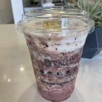 Grape tea   at Nuttea in Vancouver