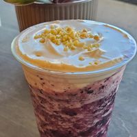 Black grape summer special. at Nuttea in Vancouver