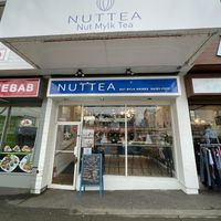 outside  #Veganuary at Nuttea in Vancouver
