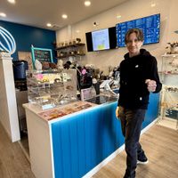 Great cafe!  at Nuttea in Vancouver