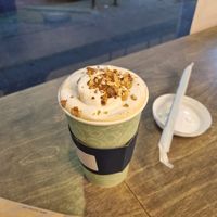 Something with coffee and Boba and nut cream 🤤🤤🤤 at Nuttea in Vancouver