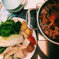 Hot pot. at Gan Ye Zi Hotpot - Frankie's Kitchen in Shanghai