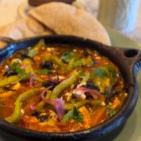 Shakshofu   at Redclay Cafe in Taghazout