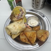 Burrito  at Redclay Cafe in Taghazout