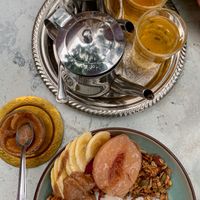   at Redclay Cafe in Taghazout