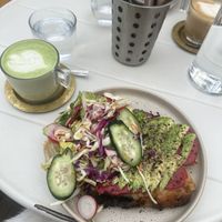   at Redclay Cafe in Taghazout