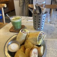   at Redclay Cafe in Taghazout