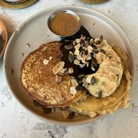 Pancakes   at Redclay Cafe in Taghazout