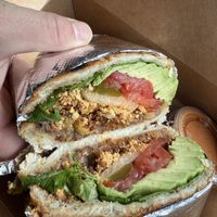 Breakfast torta 💚  at Vida Pura in Los Angeles